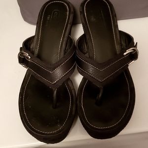Coach Evelina Signature Sandals Size 8